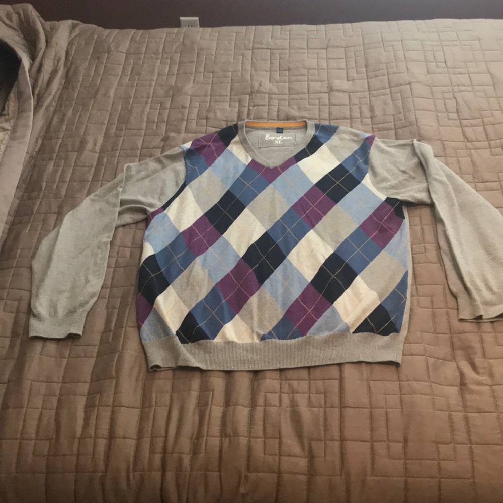 Boden Men’s sweater - argyle